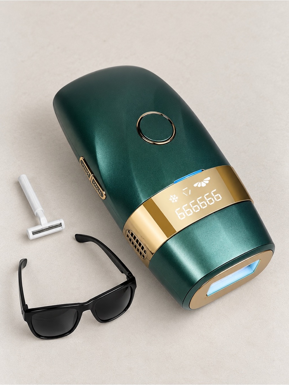 NEW IPL Laser Body Hair Removal Device Green Ice Cool At Home Shaver Amazon